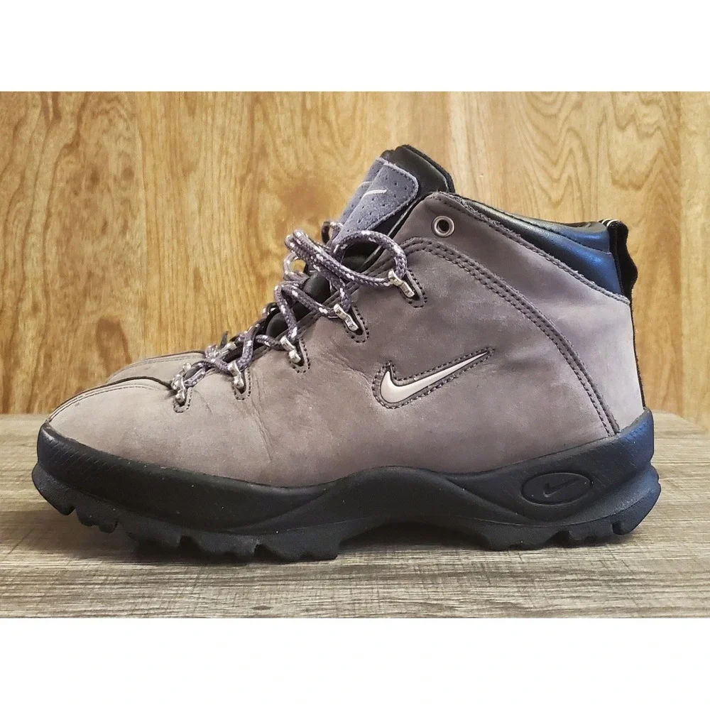 Vintage Nike ACG Trail Hiking Boots Youth 6Y Womens 7.5 Gray‎